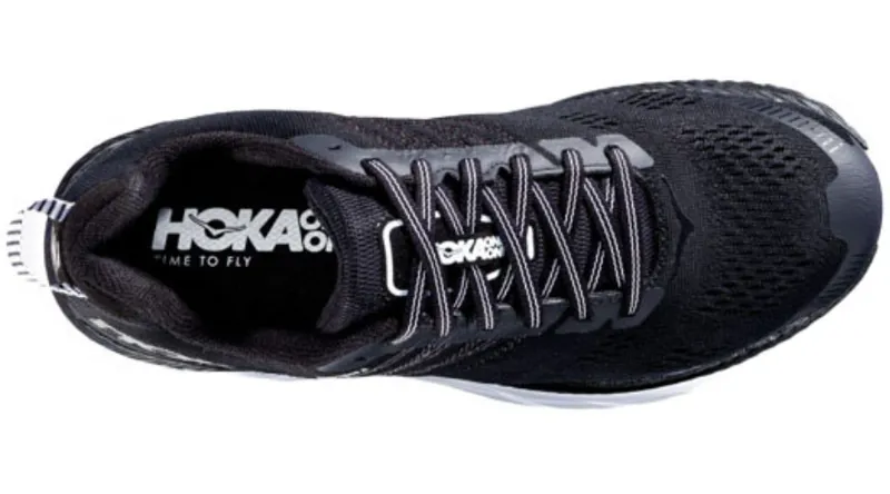 Hoka One One Men's Clifton 6 Black/White UK 12.5-6
